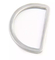 بند کیف دستی حلقه دار D حلقه کلید فلزی نیمه دایره ای برای کاردستی کیف دستی
