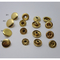 Snap Press Studs Heavy Duty Hardness Metal Button Snaps Gold ODM